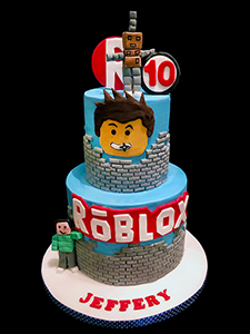 Helens Cakes Catalogue Childrens Novelty Cakes - roblox 2 tier cake